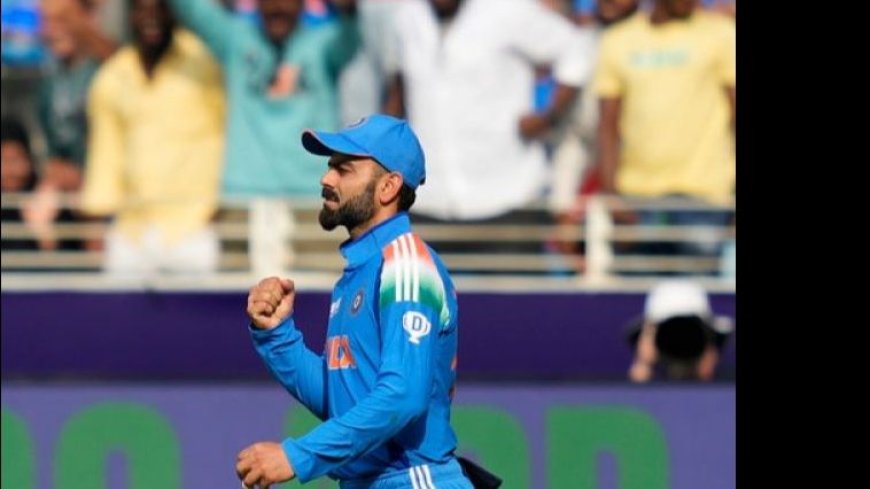 Champions Trophy: Virat Kohli sets new fielding record