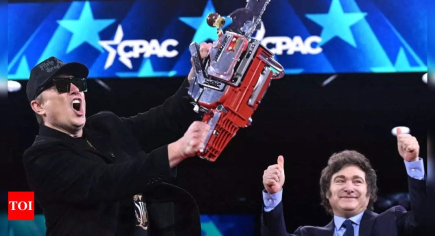 Argentina President gifted Elon Musk a 'chainsaw'; Know its significance