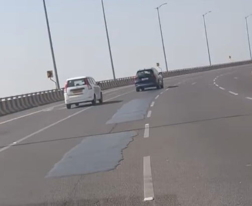 Video Of Patchwork On Mumbai Coastal Road Viral, PM Office Takes Note