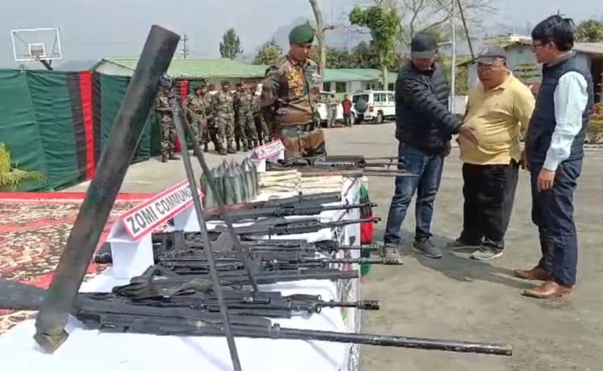 More Weapons Surrendered In Manipur After Governor's Call To Disarm