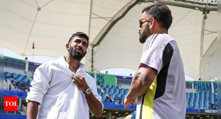 Jasprit Bumrah, Suryakumar Yadav and celebrities attend India vs Pakistan in Dubai - in photos