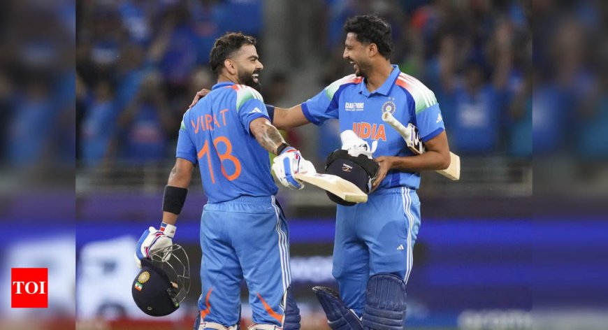 Champions Trophy 2025: Axar Patel admits to doing run maths to help Virat Kohli score century vs Pakistan