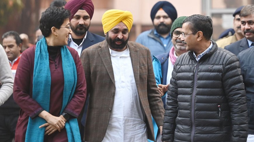 Punjab's Bhagwant Mann govt on edge of collapse? AAP refutes '32 MLAs in touch with Congress' claim