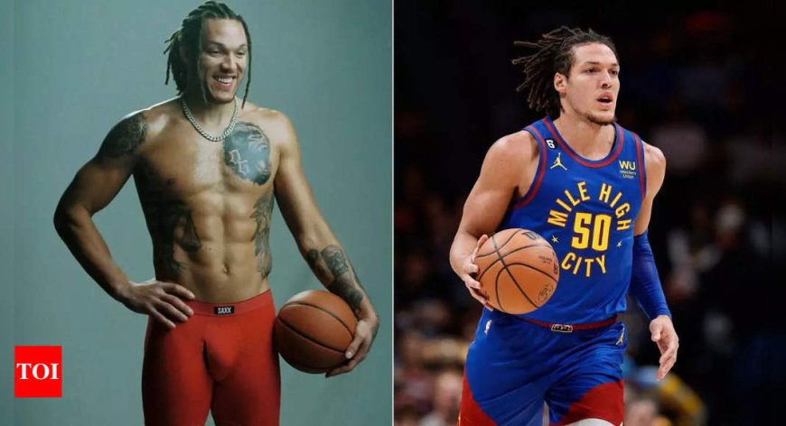 Denver Nuggets Star Aaron Gordon Bares It All in Eyebrow Raising in New Underwear Campaign