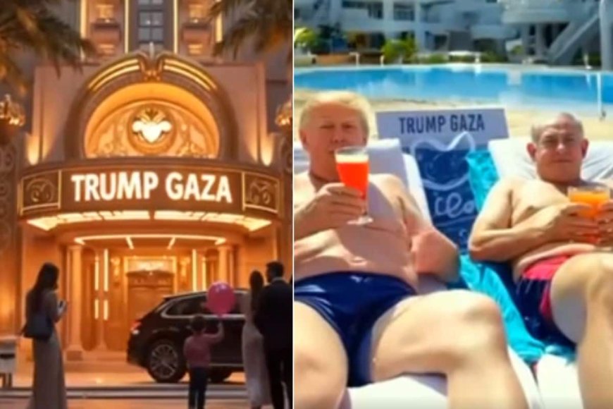 "Big Prison": Hamas Reacts To Donald Trump's AI Gaza Riviera Video