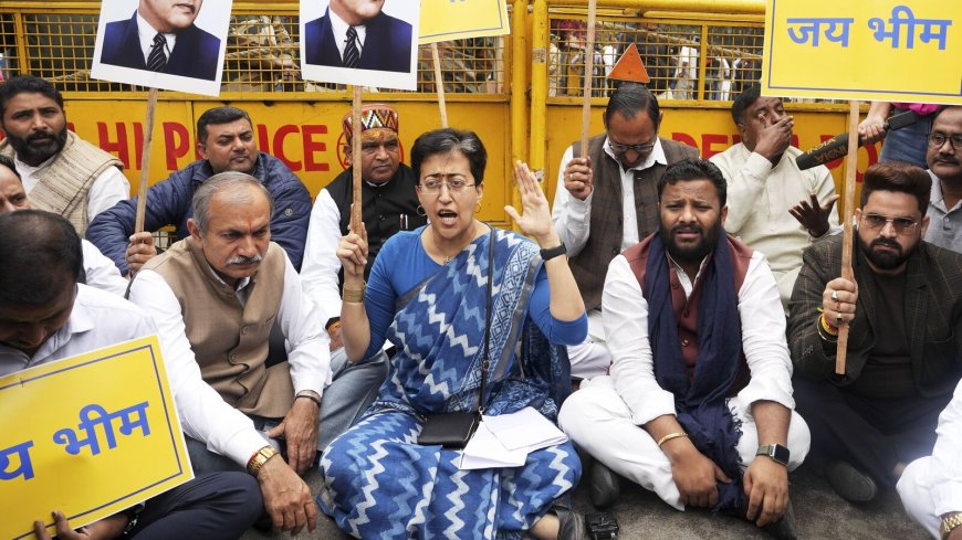 ‘First time in history,’ says Atishi after AAP MLAs were ‘barred’ from Delhi assembly premises