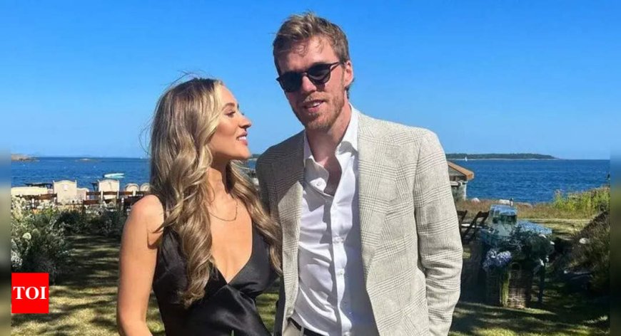 Connor McDavid’s wife Lauren Kyle shares personal and heartfelt memory amid his ongoing NHL struggles