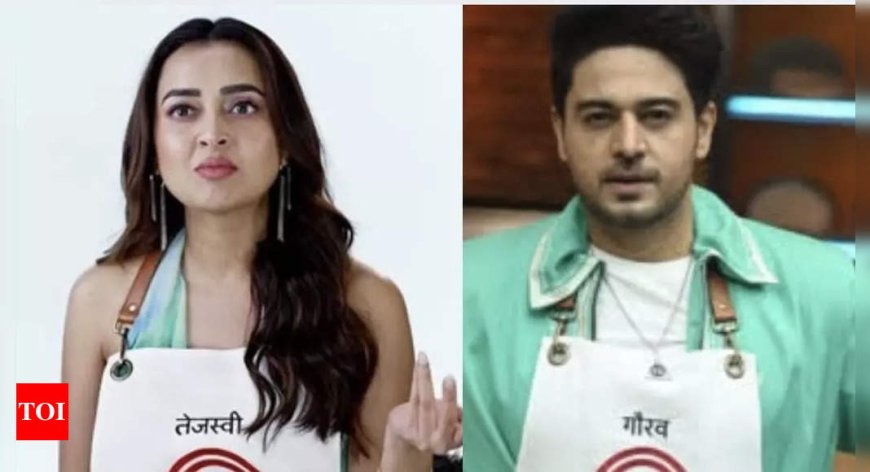 Celebrity MasterChef: Tejasswi Prakash and Gaurav Khanna get into a heated argument during the taste test Challenge; the former asks, “Am I stupid or what?”