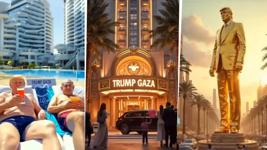 Trump 'Gaza Riviera' video was satire, says creator: Shared without our consent