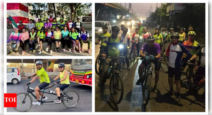 Mumbai women pedaled towards fitness and equality on International Women’s Day