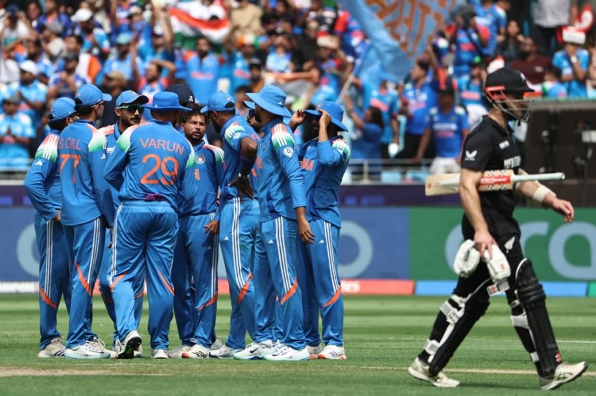 CT 2025 Final Live: Jadeja Removes Latham, 4-Down New Zealand In Deep Trouble