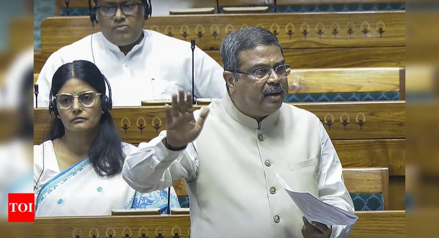 Uproar in Parliament over NEP as Pradhan, DMK lock horns