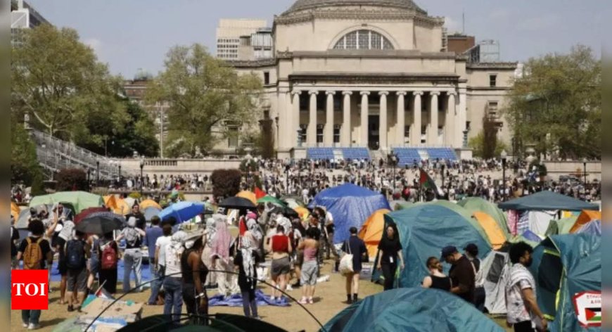 Who are the students targeted in Columbia University’s crackdown on Pro-Palestinian protesters?