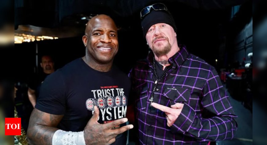 Moose opens up about an emotional encounter with WWE legend The Undertaker