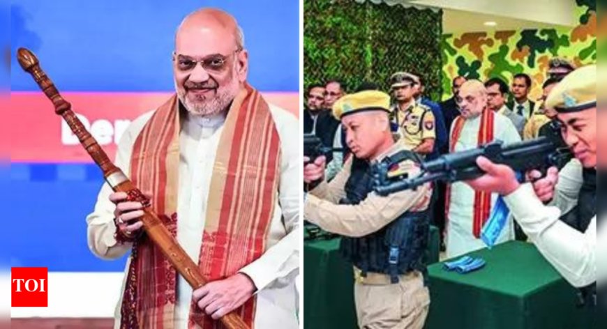 Amit Shah opens police academy in Assam, says it'll be best in 5 years