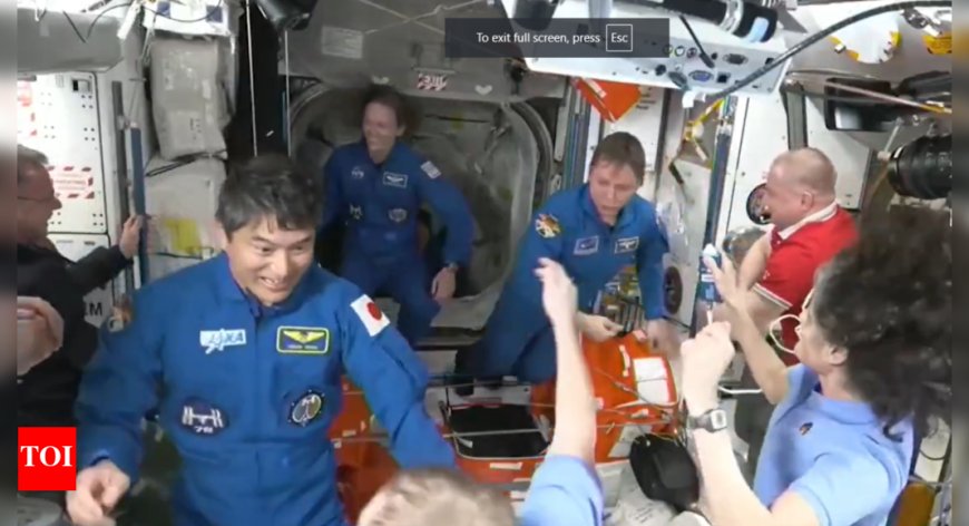 Mission to bring home astronauts Sunita Williams and Butch Wilmore: Nasa crew reaches space station