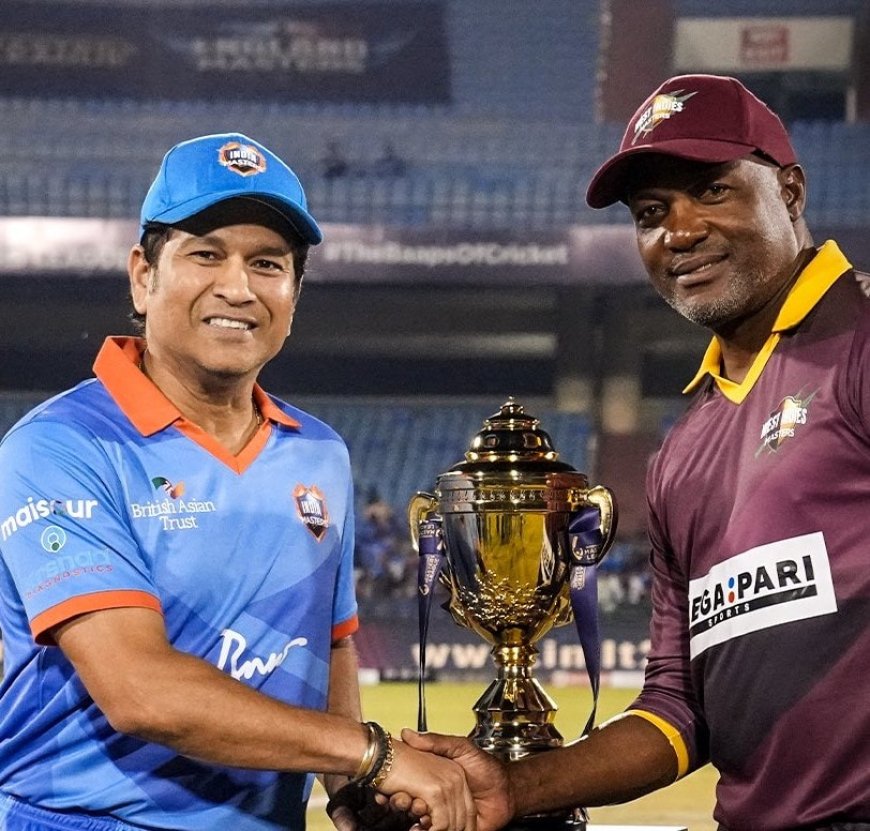 IML Final: Tendulkar-Led India Masters Right On Top, WI Masters 5 Down