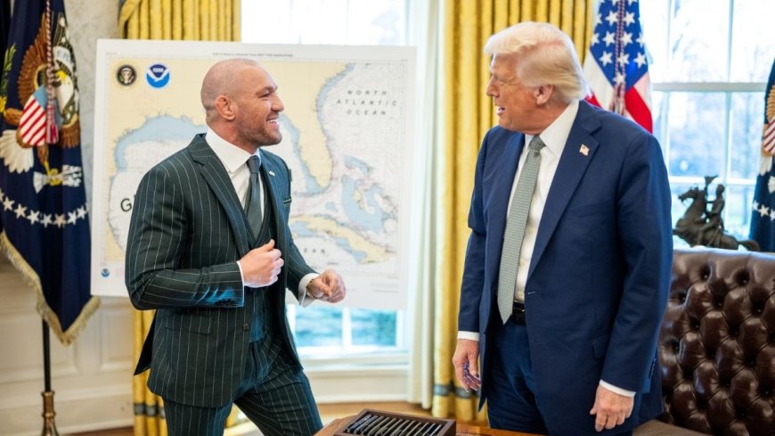 Conor McGregor meets Donald Trump, slams Ireland's immigration rules