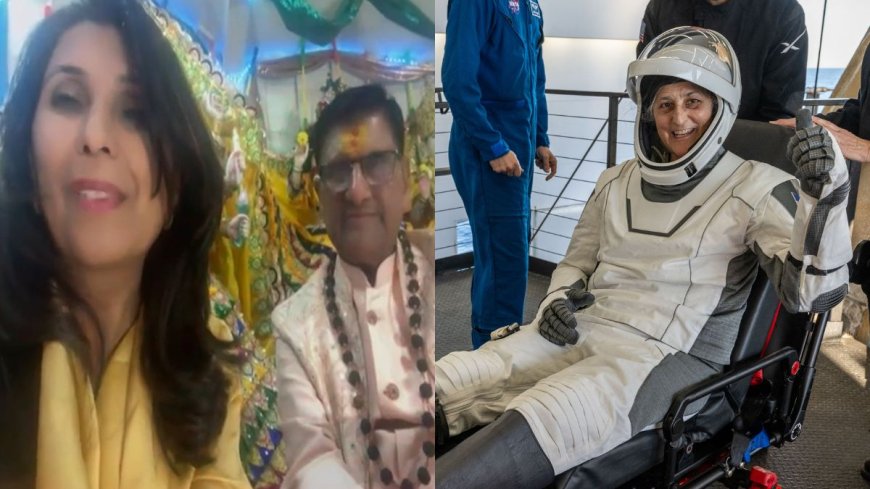 "Showed How Kumbh Looked From Space": Sunita Williams' Family To NDTV