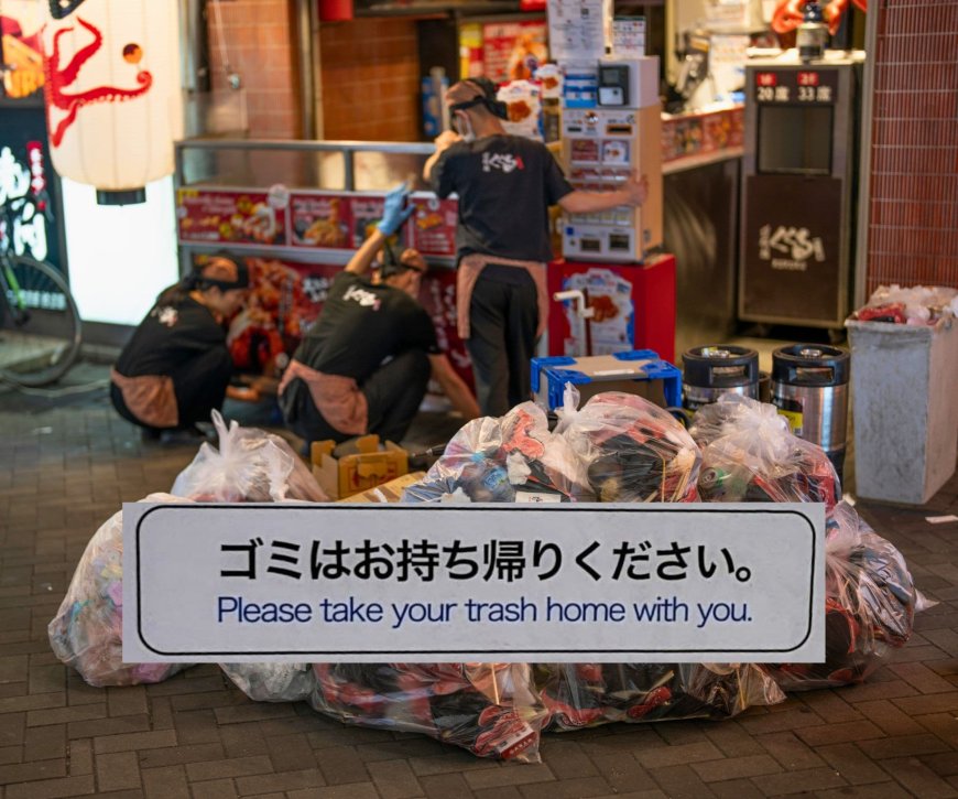 Japan Has No Public Dustbins. Blame An Attack By A Yoga Cult 30 Years Ago