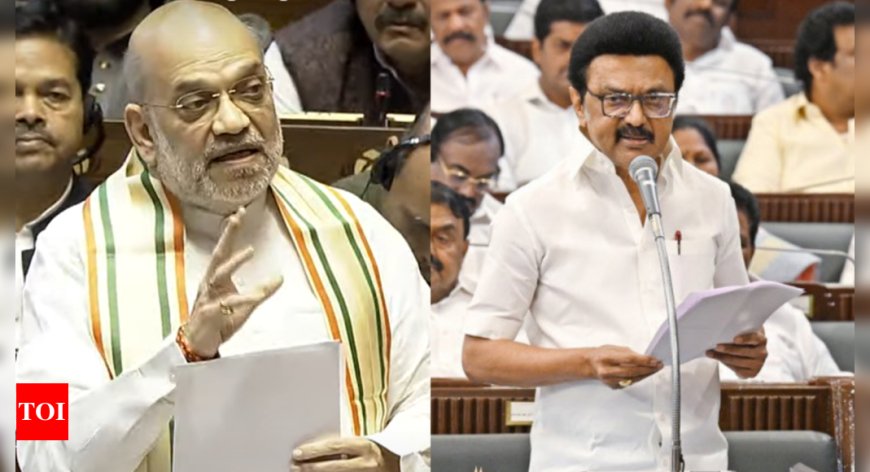 'You do not have courage': Amit Shah’s sharp attack on Stalin government over language row