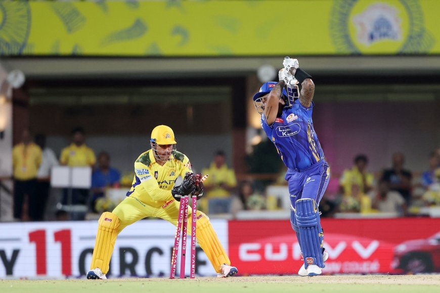 LIVE: Dhoni Magic Lights Up IPL 2025, Dismisses SKY With Classic Stumping