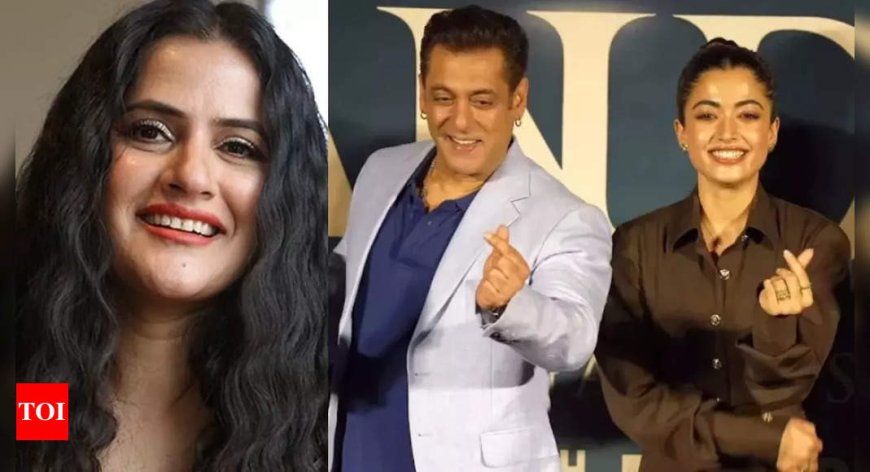 Netizens react to Sona Mohapatra calling Salman Khan's reaction on age gap with Rashmika Mandanna 'toxic masculinity' - See inside