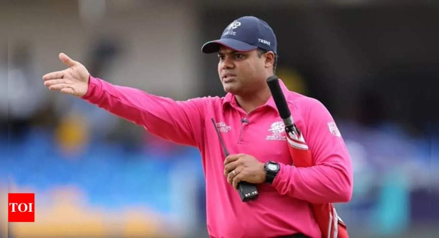 Nitin Menon retained as only Indian in ICC elite panel of umpires