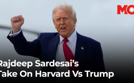 Rajdeep Sardesai's take on Harvard vs Trump