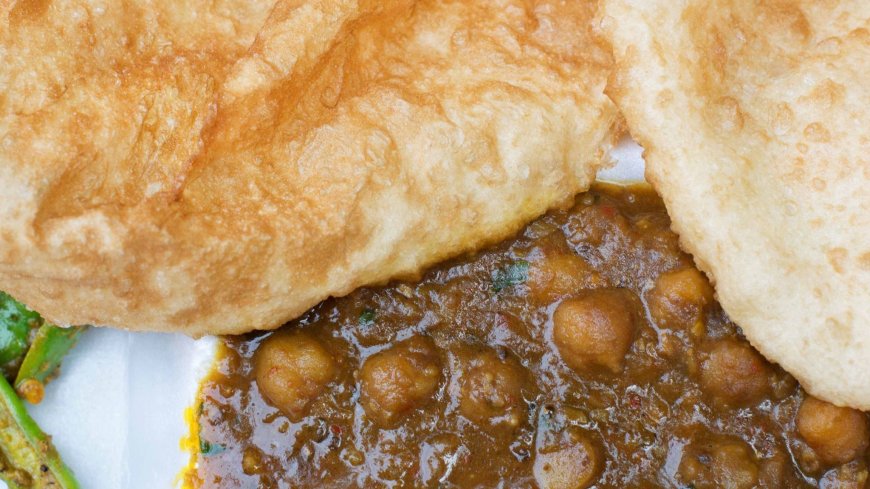 Chhole Bhature in World's 50 Best Street Foods