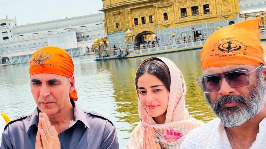 Kesari 2: Akshay Kumar, R Madhavan visit Golden Temple ahead of film's release