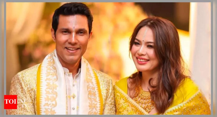 Randeep Hooda recalls getting married to Lin Laishram in Manipur during unrest: 'We had more security personnel than the baraatis...'
