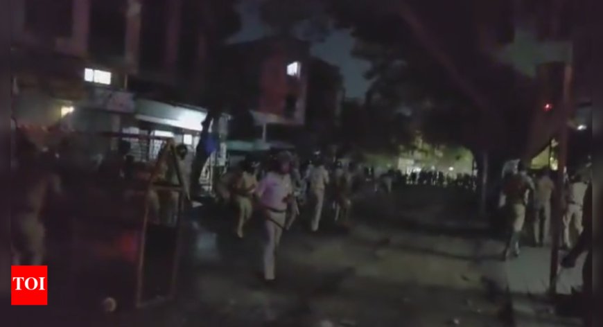 21 cops injured in violence during demolition drive at Nashik dargah; 15 persons held