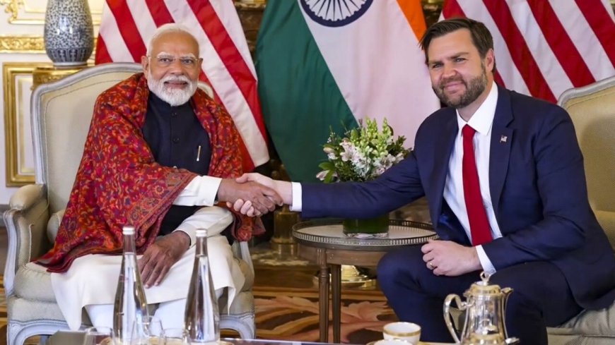 अमेरिकी उपराष्ट्रपति जेडी वेंस अगले सप्ताह भारत आएंगे... पीएम मोदी से करेंगे मुलाकात, जयपुर-आगरा भी जाएंगे