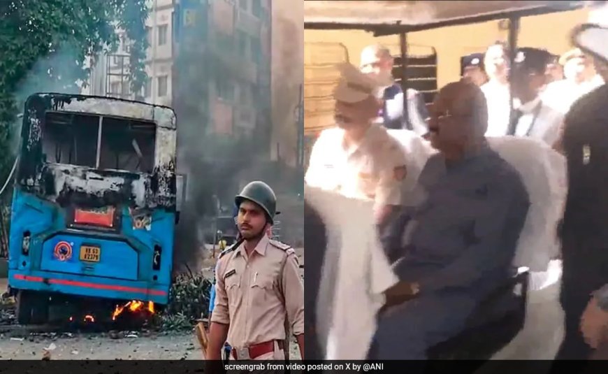 "Peace Will Be Restored At Any Cost": Bengal Governor Heads To Murshidabad