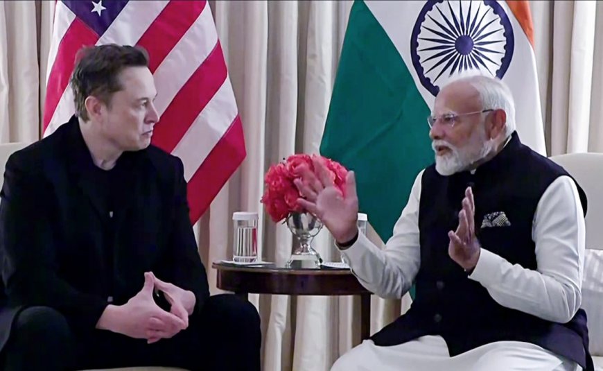 PM Modi Speaks With Elon Musk, Discusses "Tech, Innovation Collaboration"