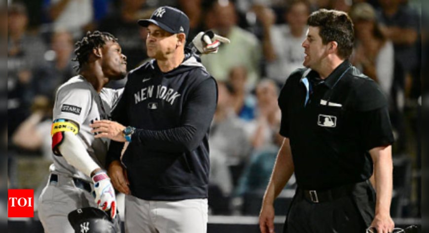 Yankees face uncertainty as MLB is yet to decide action on team's star player after recent Steinbrenner field controversy