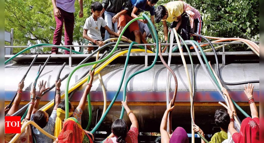 As taps and borewell dry up, it’s the return of water tanker raj