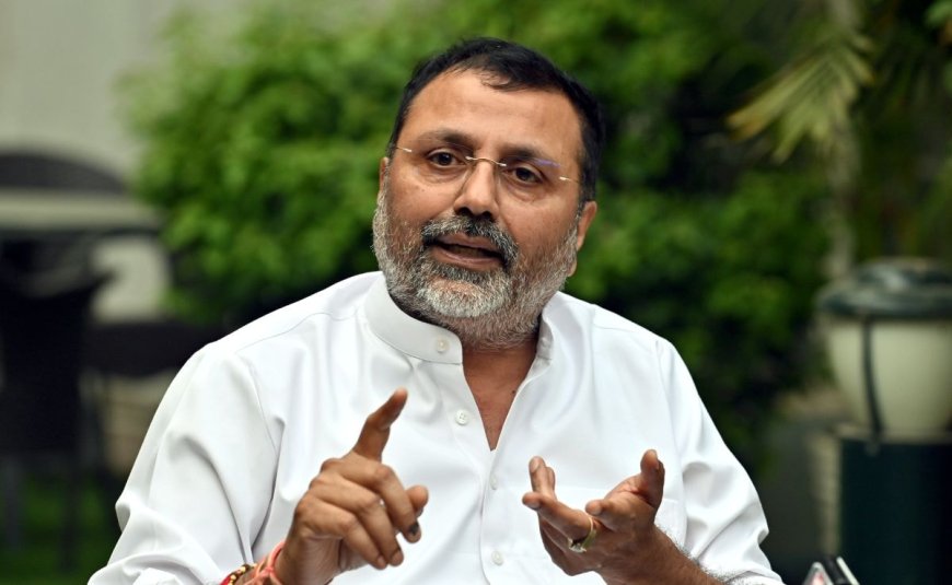 "Supreme Court Responsible For Inciting Religious Wars": BJP MP Nishikant Dubey