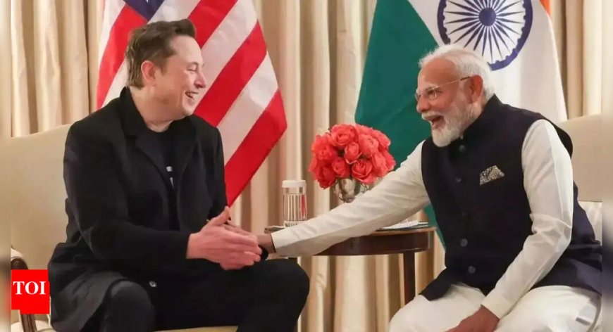 Honour to speak to PM Modi, will visit India by year-end: Musk