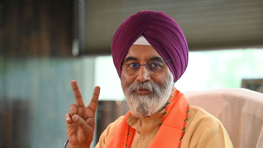 Who is Sardar Raja Iqbal Singh? Senior leader named as BJP's mayoral candidate for MCD polls