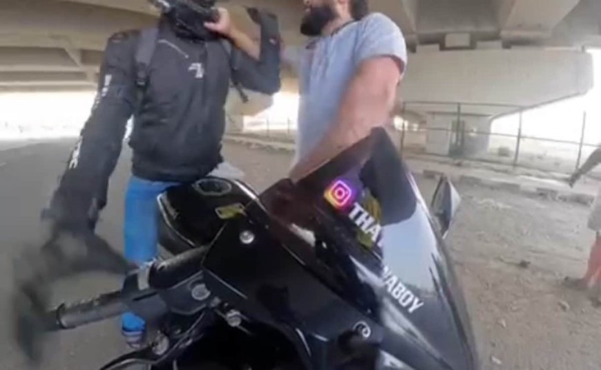 Video: Superbiker Assaulted With Baseball Bat By Bodybuilders In Scorpio In Delhi