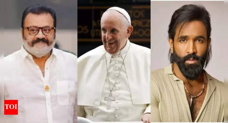 Celebrities from south Indian film industries condole death of Pope Francis