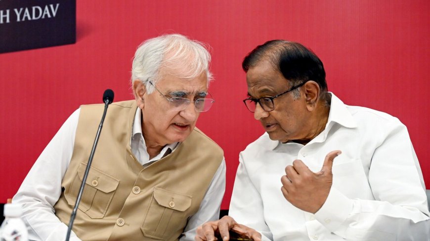 Not sure if INDIA bloc is still intact, says Chidambaram; ‘need to address the concerns’, agrees Khurshid