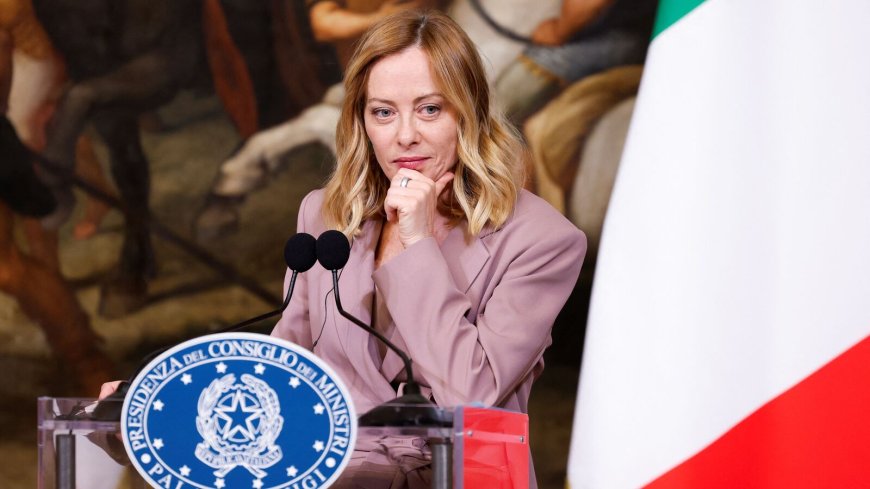 Meloni Says She’s No Shrink to Global Leaders as She Meets Merz