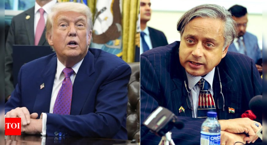 Morning news wrap: Trump announces 50% tariff on steel imports; Colombia withdraws pro-Pakistan statement after Tharoor's disappointment; and more