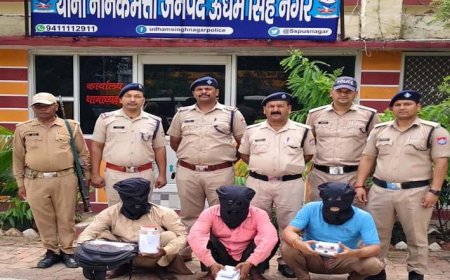 नकली सोने के घड़े के जरिए लूट करने वाले तीन आरोपी गिरफ्तार