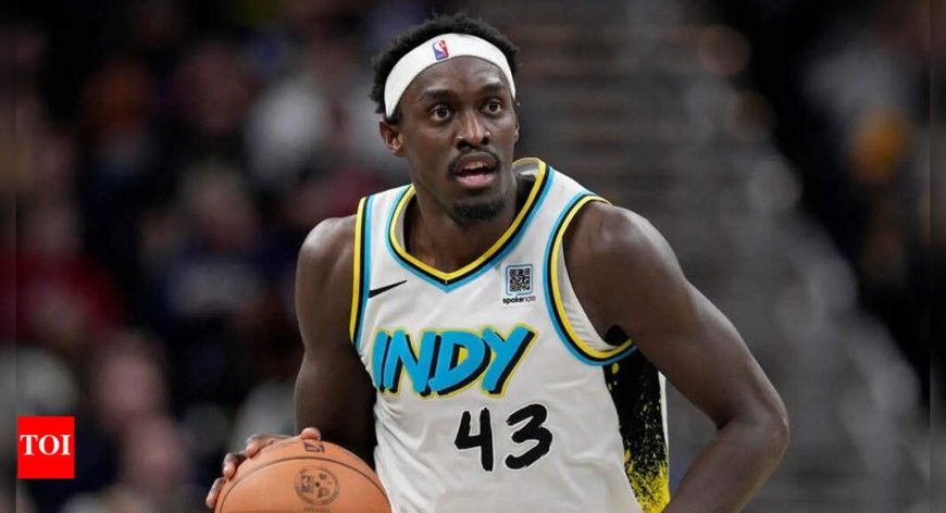 Pascal Siakam shows off commendable football skills with his practice basketball ahead of Game 2 against OKC Thunder
