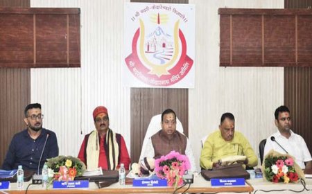 बीकेटीसी की पहली बोर्ड बैठक: बदरीनाथ और केदारनाथ के लिए 127 करोड़ का बजट अनुमोदित