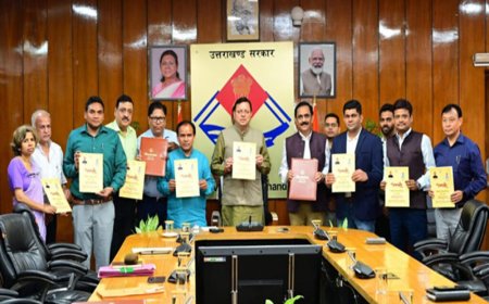 तीमारदारों के लिए विश्राम गृहों का निर्माण, एम.ओ.यू. पर हस्ताक्षर